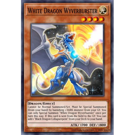 White Dragon Wyverburster (Super Rare)