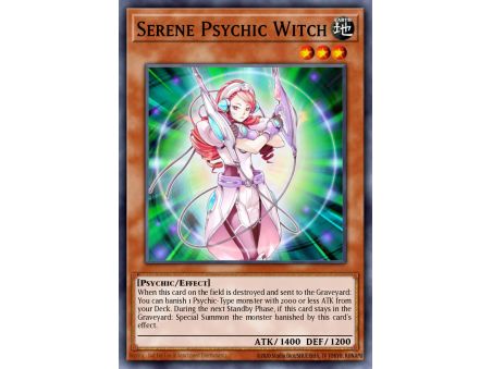 Serene Psychic Witch (Super Rare)