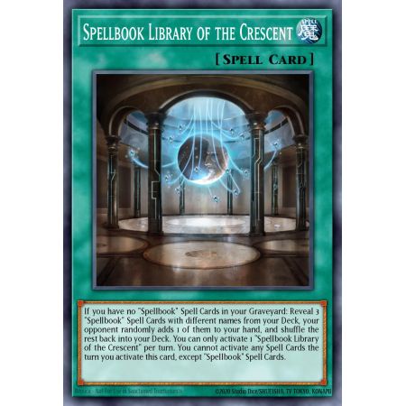 Spellbook Library of the Crescent (Super Rare)