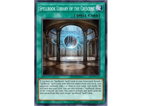 Spellbook Library of the Crescent (Super Rare)