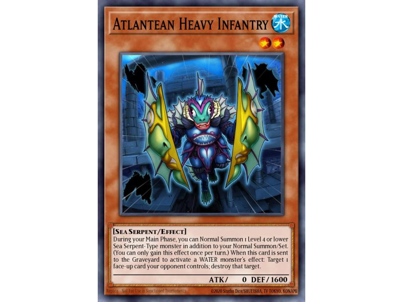 Atlantean Heavy Infantry (Super Rare)
