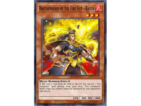 Brotherhood of the Fire Fist - Raven (Super Rare)