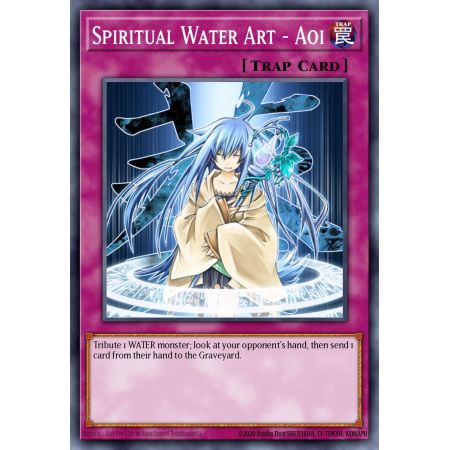 Spiritual Water Art - Aoi (Super Rare)