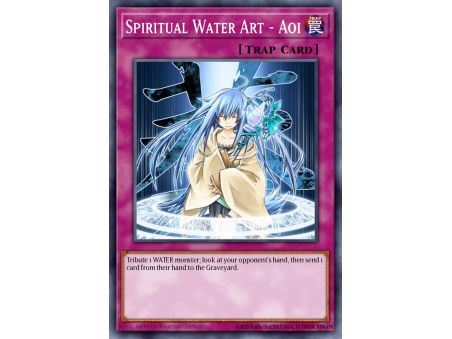 Spiritual Water Art - Aoi (Super Rare)