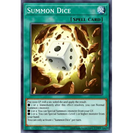 Summon Dice (Ultra Rare)