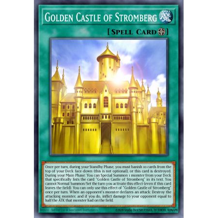 Golden Castle of Stromberg (Secret Rare)