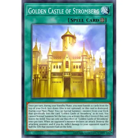 Golden Castle of Stromberg (Secret Rare)