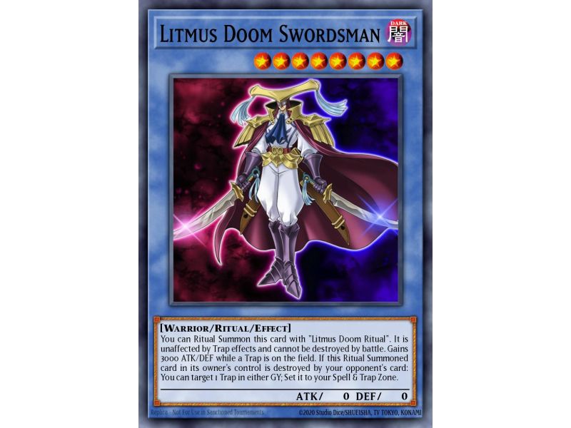 Litmus Doom Swordsman (Ultra Rare)