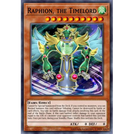 Raphion, the Timelord (Ultra Rare)
