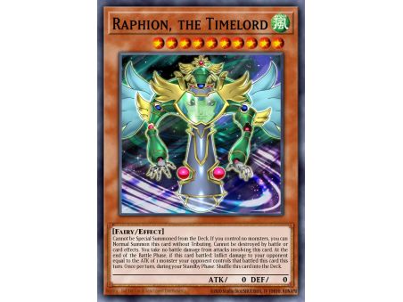 Raphion, the Timelord (Ultra Rare)