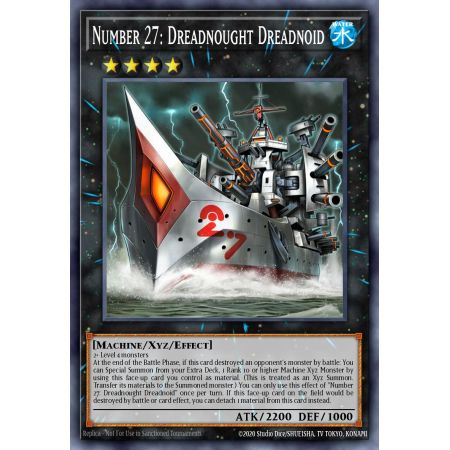 Number 27: Dreadnought Dreadnoid (Secret Rare)