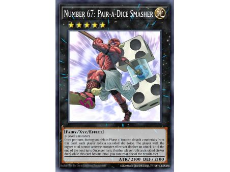 Number 67: Pair-a-Dice Smasher (Secret Rare)