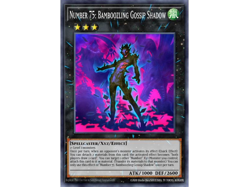 Number 75: Bamboozling Gossip Shadow (Secret Rare)
