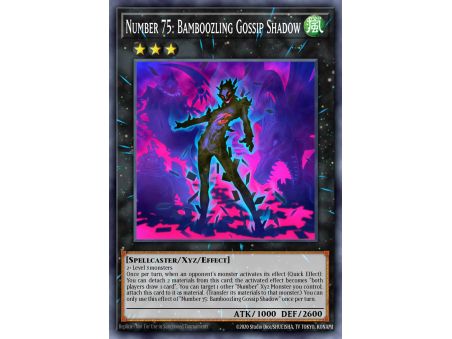 Number 75: Bamboozling Gossip Shadow (Secret Rare)