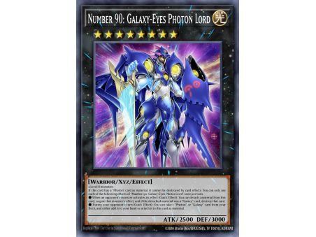 Number 90: Galaxy-Eyes Photon Lord (Secret Rare)