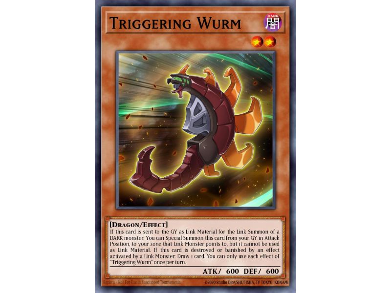 Triggering Wurm (Secret Rare)