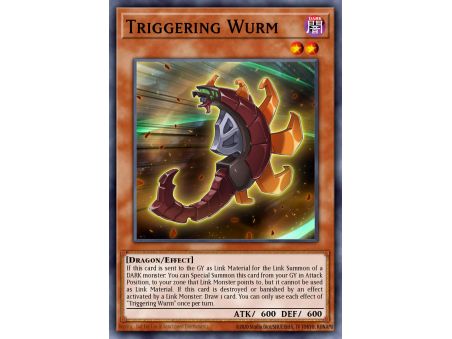 Triggering Wurm (Secret Rare)