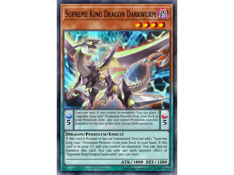 Supreme King Dragon Darkwurm (Secret Rare)