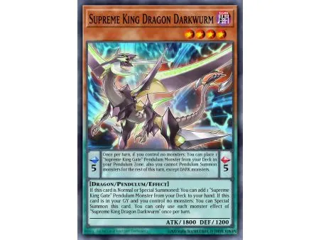 Supreme King Dragon Darkwurm (Secret Rare)