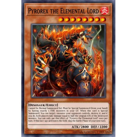 Pyrorex the Elemental Lord (Ultra Rare)
