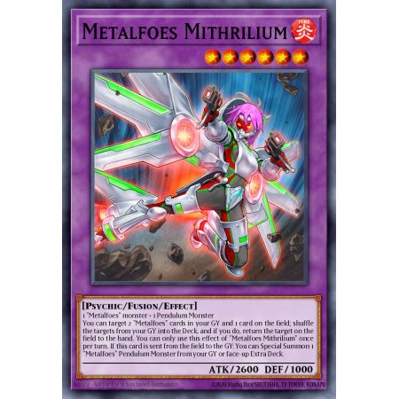 Metalfoes Mithrilium (Secret Rare)