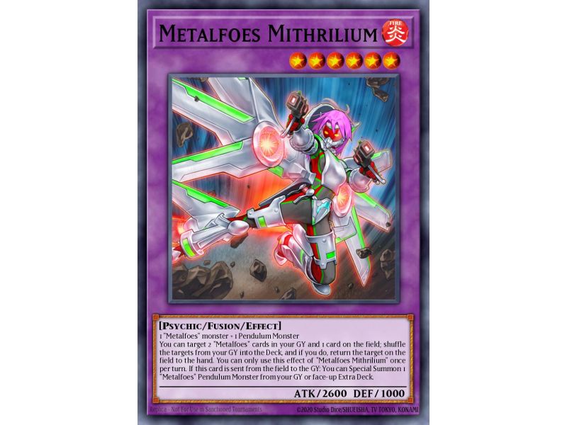 Metalfoes Mithrilium (Secret Rare)