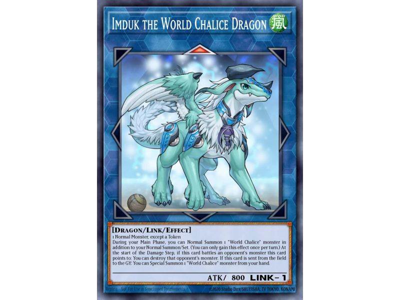 Imduk the World Chalice Dragon (Ultra Rare)