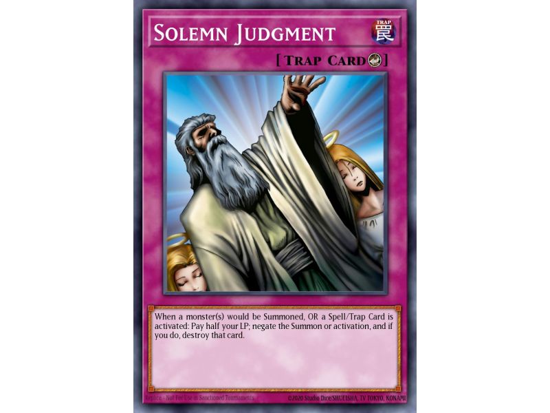 Solemn Judgment (Ultra Rare)
