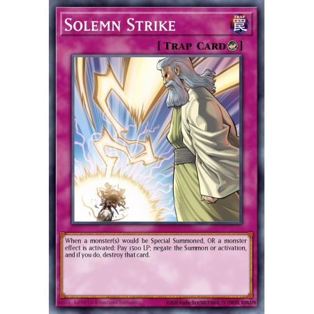 Solemn Strike (Ultra Rare)