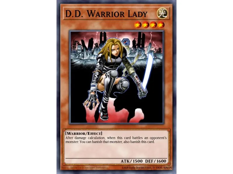 D.D. Warrior Lady (Mosaic Rare)
