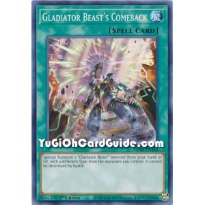 Gladiator Beast's Comeback (Common)