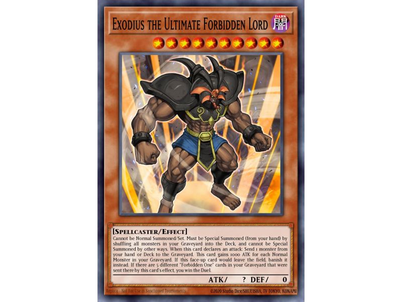 Exodius the Ultimate Forbidden Lord (Common)