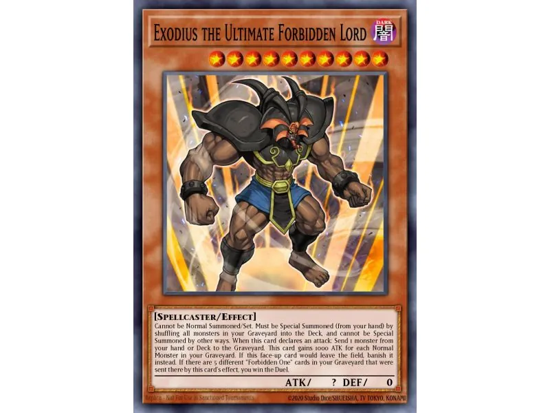 Exodius the Ultimate Forbidden Lord (Common)