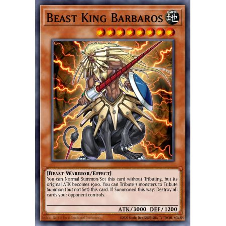 Beast King Barbaros (Mosaic Rare)
