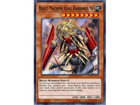 Beast Machine King Barbaros Ür (Mosaic Rare)