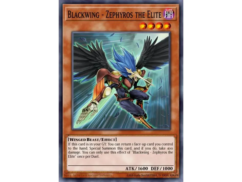 Blackwing - Zephyros the Elite (Common)