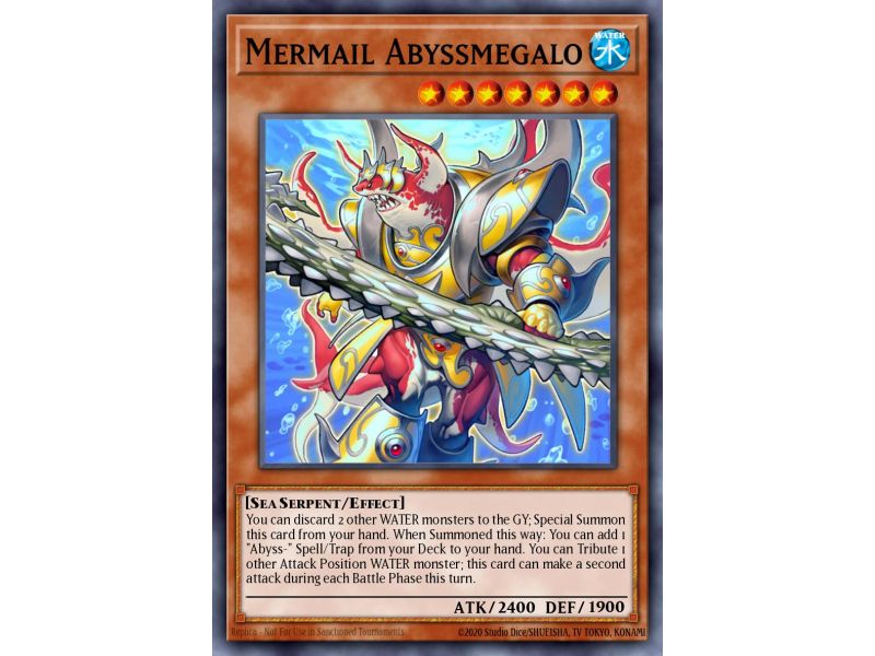 Mermail Abyssmegalo (Mosaic Rare)