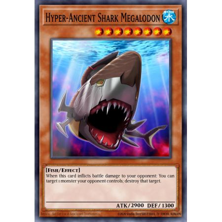 Hyper-Ancient Shark Megalodon (Mosaic Rare)