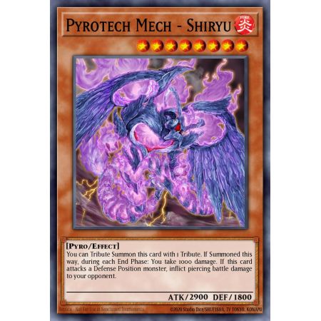 Pyrotech Mech - Shiryu (Mosaic Rare)