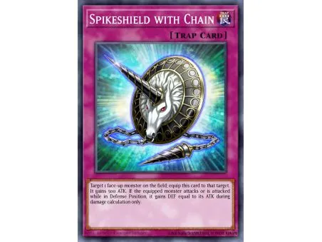 Spikeshield with Chain (Mosaic Rare)