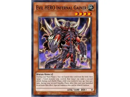 Evil HERO Infernal Gainer (Common)