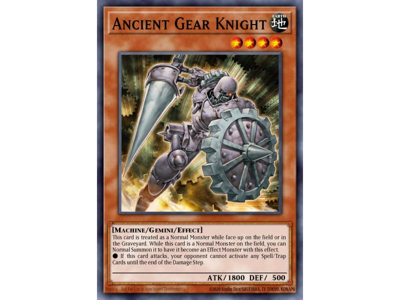 Ancient Gear Knight (Rare)