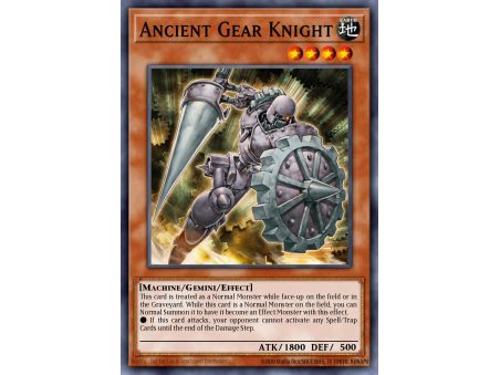 Ancient Gear Knight (Rare)