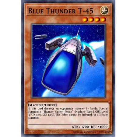 Blue Thunder T-45 (Rare)