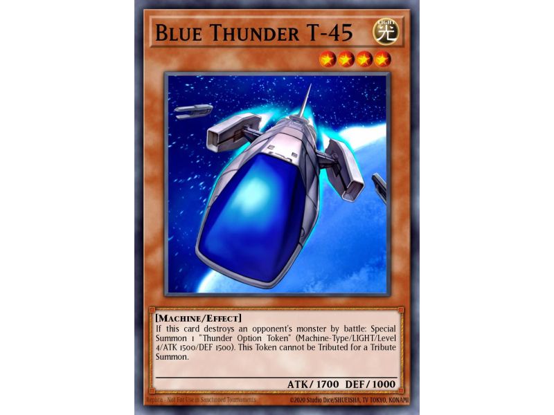 Blue Thunder T-45 (Rare)