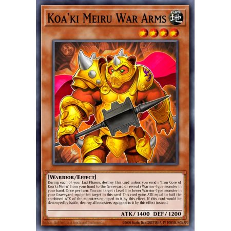 Koa'ki Meiru War Arms (Common)