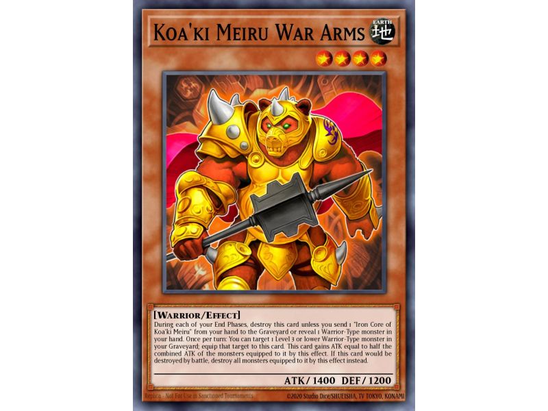 Koa'ki Meiru War Arms (Common)