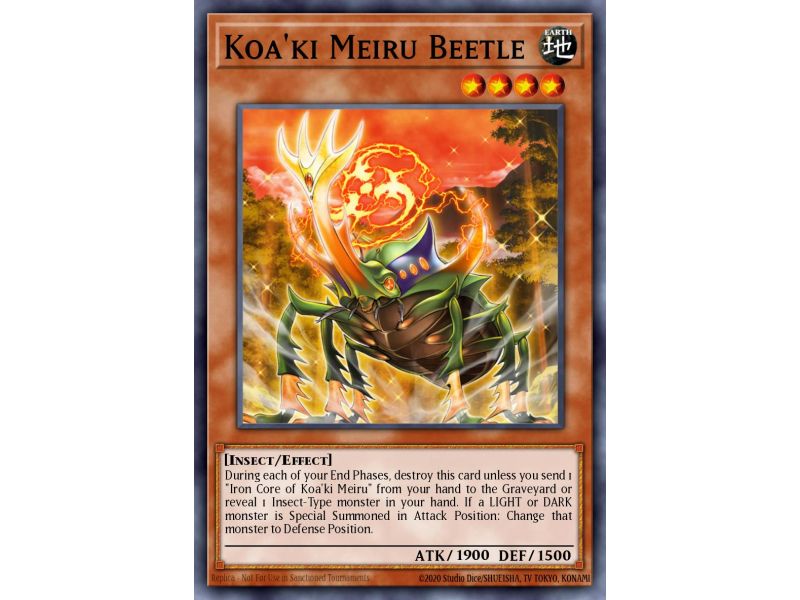 Koa'ki Meiru Beetle (Rare)