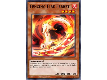 Fencing Fire Ferret (Rare)