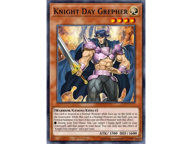 Knight Day Grepher (Rare)